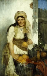 The Orange Seller