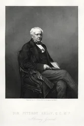 Sir Fitzroy Kelly, English judge, c1880