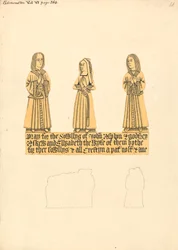 Brass Plate for John Asplyn, Godfrey Askew, and Elizabeth the Wife of them Both, Edmonton Church