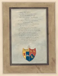 Memorial to David Garrick from Hampton Church