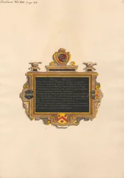Memorial to Elizabeth Heigham from East Ham Church