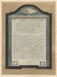 Memorial to Emma Horatia Lisle from Hampton Church