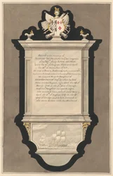 Memorial to Rupert and Mary Billingsley from Drayton Church