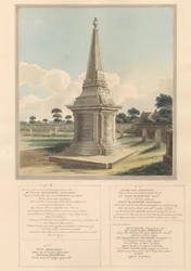 Tomb of Henniker Family, from West Ham Churchyard