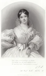 Portrait of Letitia Elizabeth Landon