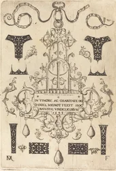 Title Page: Pendant, Surrounded by Eight Small Studs