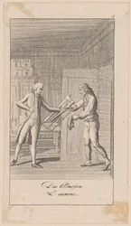 Alms, Plate 5 from the series "Sincerity and Hypocrisy"