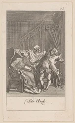 Doctor, Plate 12 from the series “The Dance of Death”