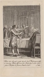 Plate 3 from the series “History of Brandenburg”