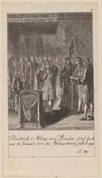 Plate 5 from the series "Brandenburg History"