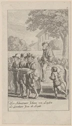 Plate 6 from the Series “Medieval and Modern History”