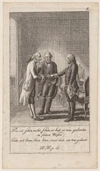 Plate 8 for "Anecdotes and Character Traits of Frederick the Second, King of Prussia"