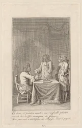 Plate for the “Mémoires [...] des refugiés”, fifth volume