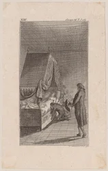 Clarisse Dying in the Canopy Bed
