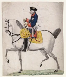 Frederick II of Prussia - Chodowiecki, Daniel Nikolaus