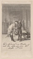 General von Nassau Receives the Reward for His Merits