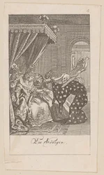 Queen, Plate 4 from the Series “The Dance of Death”