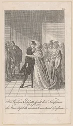 Queen Elizabeth Thanks the Merchant Grasham, Plate 12 of the Series "Ancient, Medieval and Modern History"