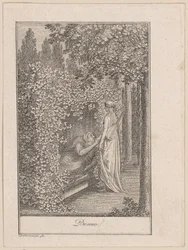 Copper Engraving for “Benno” by August Wahlmann