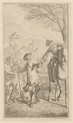 Song of the Brave Man, Plate 2 from the First Edition of "Poems by Gottfried August Bürger"
