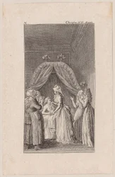 Lovelace feigns a haemorrhage