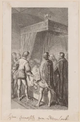 Otto the Illustrious Has His Son Henry Promise at His Deathbed That He Will Never Strive for the German Crown