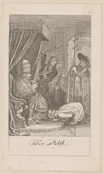 Pope, Plate 6 from the Series "The Dance of Death"