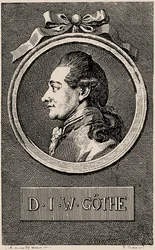 Portrait of Johann Wolfgang von Goethe