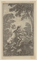Etching for the Poem "Man"