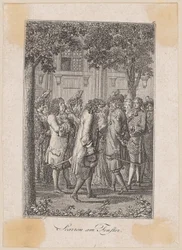Scarron at the Window. Story by Kretschmann