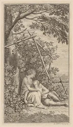 Swan Song, Plate 7 from the First Edition of "Poems by Gottfried August Bürger"