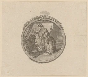 Title Vignette for the Chivalric Romance “Palmerin von Oliva”