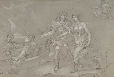 The Rape of Helena, (detail), late 17th-18th century
