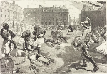 The Festivals of Rennes. The Great Roman Cavalcade