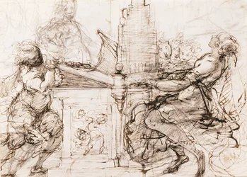 St Cecilia at the Organ