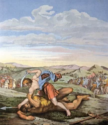 David and Goliath