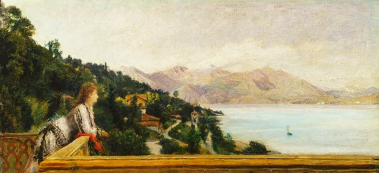 View of Lake Maggiore from Villa of Ada Troubetzkoy