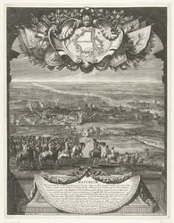 Conquest of Maastricht by the French on June 30, 1673 from Grandes Conquêtes du Roi (series title)