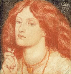 Portrait of Elizabeth Siddal (1834-62)