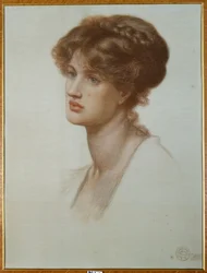 Portrait of Mrs. William J. Stillman, Bust Length