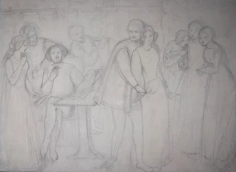 Study for Benedick and Beatrice