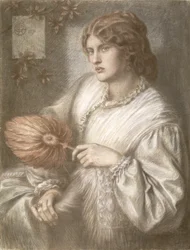 Woman with a Fan, 1870