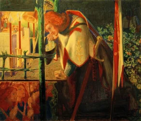 Sir Galahad at the Ruined Chapel
