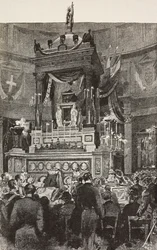 Funeral ceremony of Victor Emmanuel II, Rome, Italy