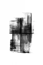 Bold Brushstroke Abstract