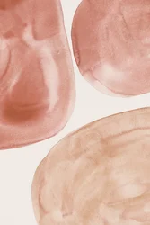 Earthy Watercolor Shapes