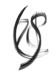 Fluid Abstract Brushwork