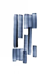 Indigo Brushstrokes