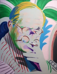 Hockney takes a Breather