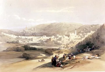 Hebron, March 18th 1839, plate 55 from Volume II of 